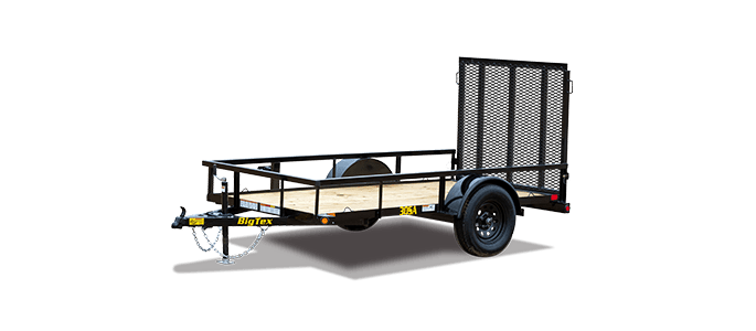 Big Tex Tube Top Utility Trailer