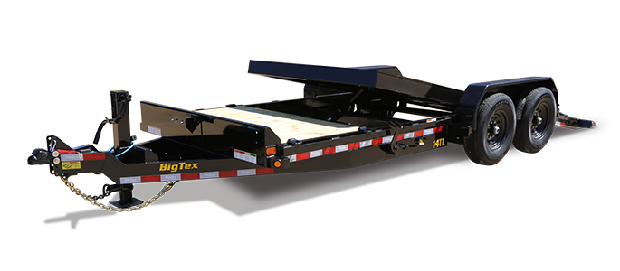 Big Tex Heavy Duty Tilt Bed Equipment Trailer