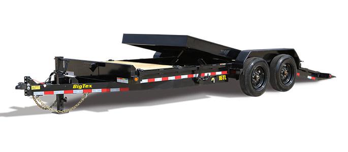 a low prolile 16TL big tex tilt trailer