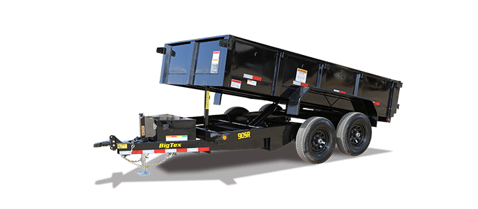 Big Tex Compact Dump Trailer