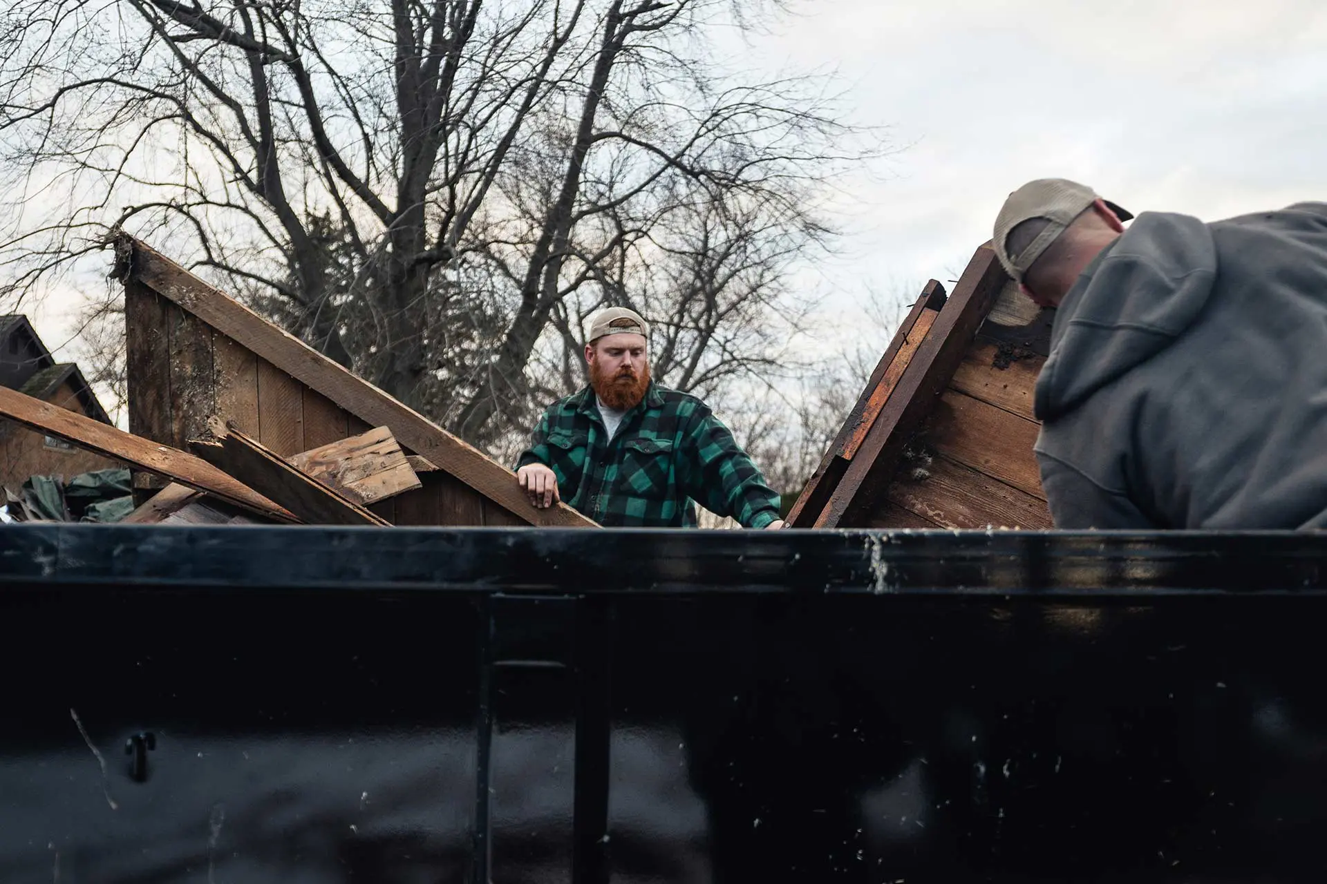 Three Ten Timber Team Using Trailer